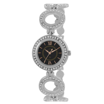 Maxima ATTIVO Women Black Dial Analogue Watch - 52691BMLI